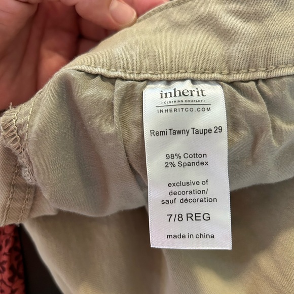 Beige Inherit midi length skirt - Picture 8 of 9